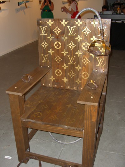 Louis Vuitton electric chair USD $4500